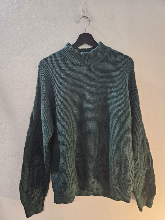 J. Crew Sweaters - NWT J. Crew Factory Mockneck Cable Sleeve Sweater